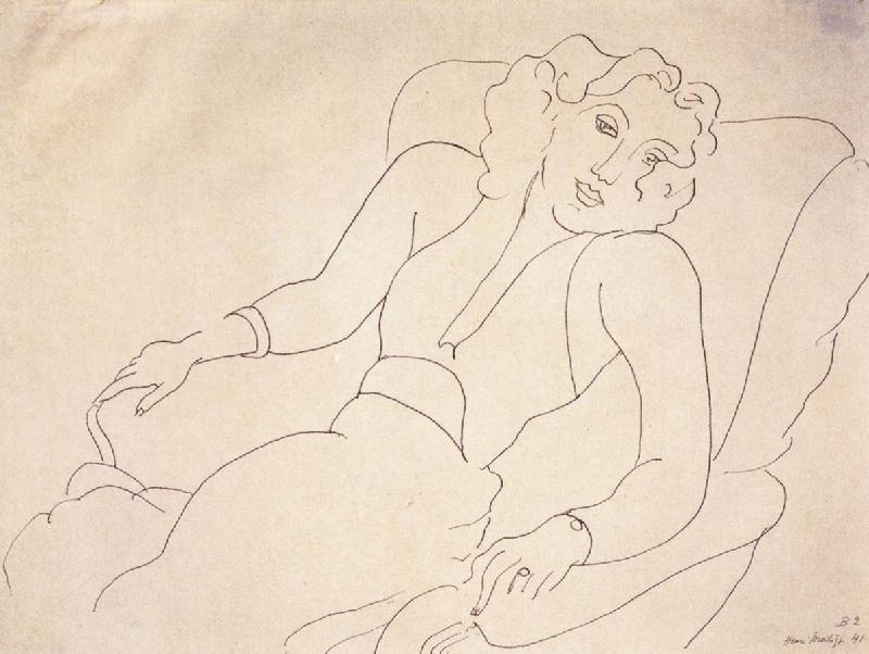 Henri Matisse A woman sitting